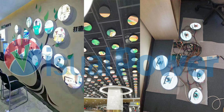 Visual Display Round Shape round LED display_round LED screen