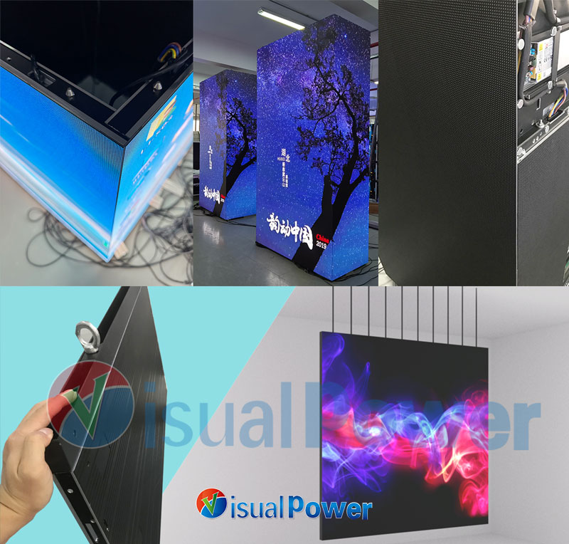 Visualpower-1000-250mm-wall-paper-series-ultra-slim-indoor-LED-display