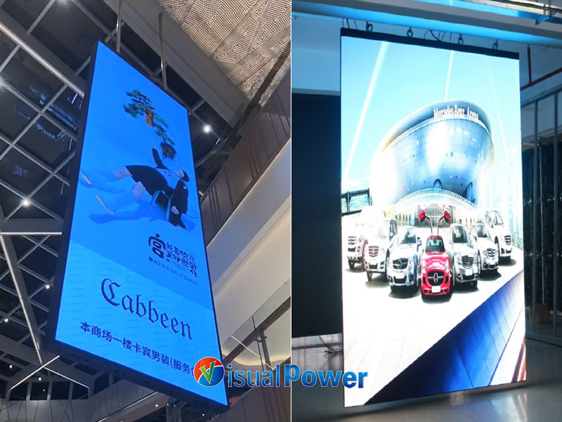 Visualpower-1000-250mm-wall-paper-series-ultra-slim-indoor-LED-display