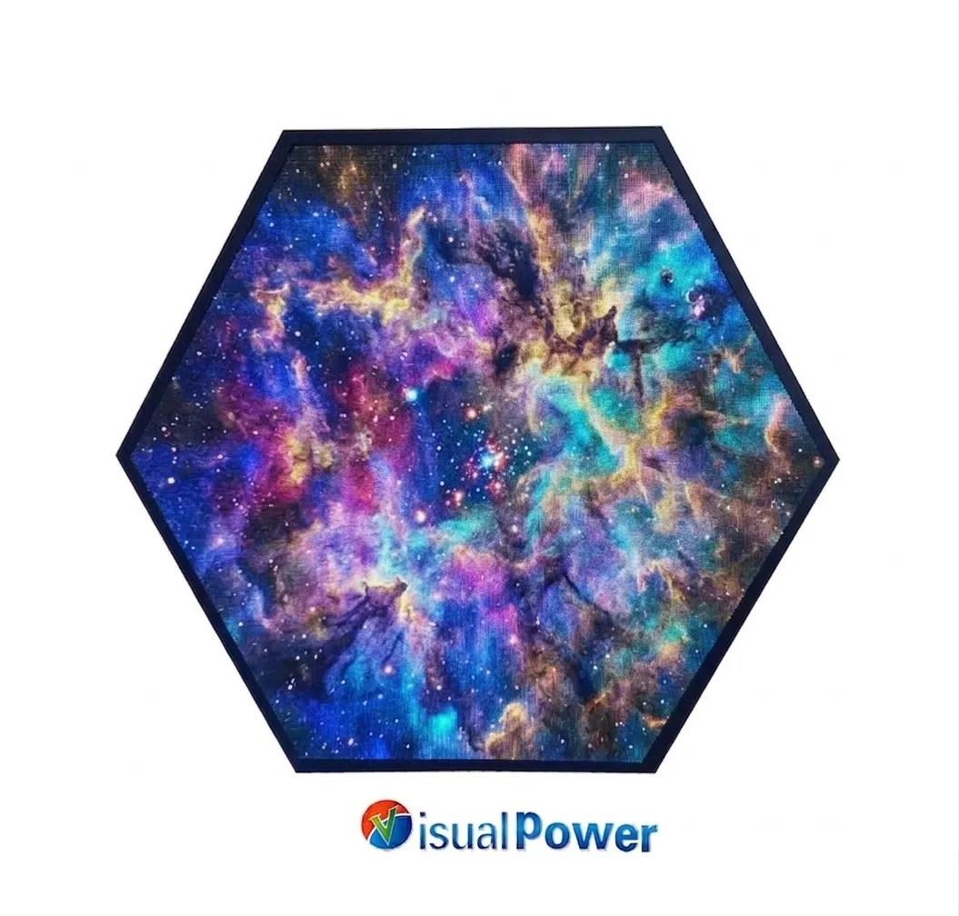hexagon LED displays